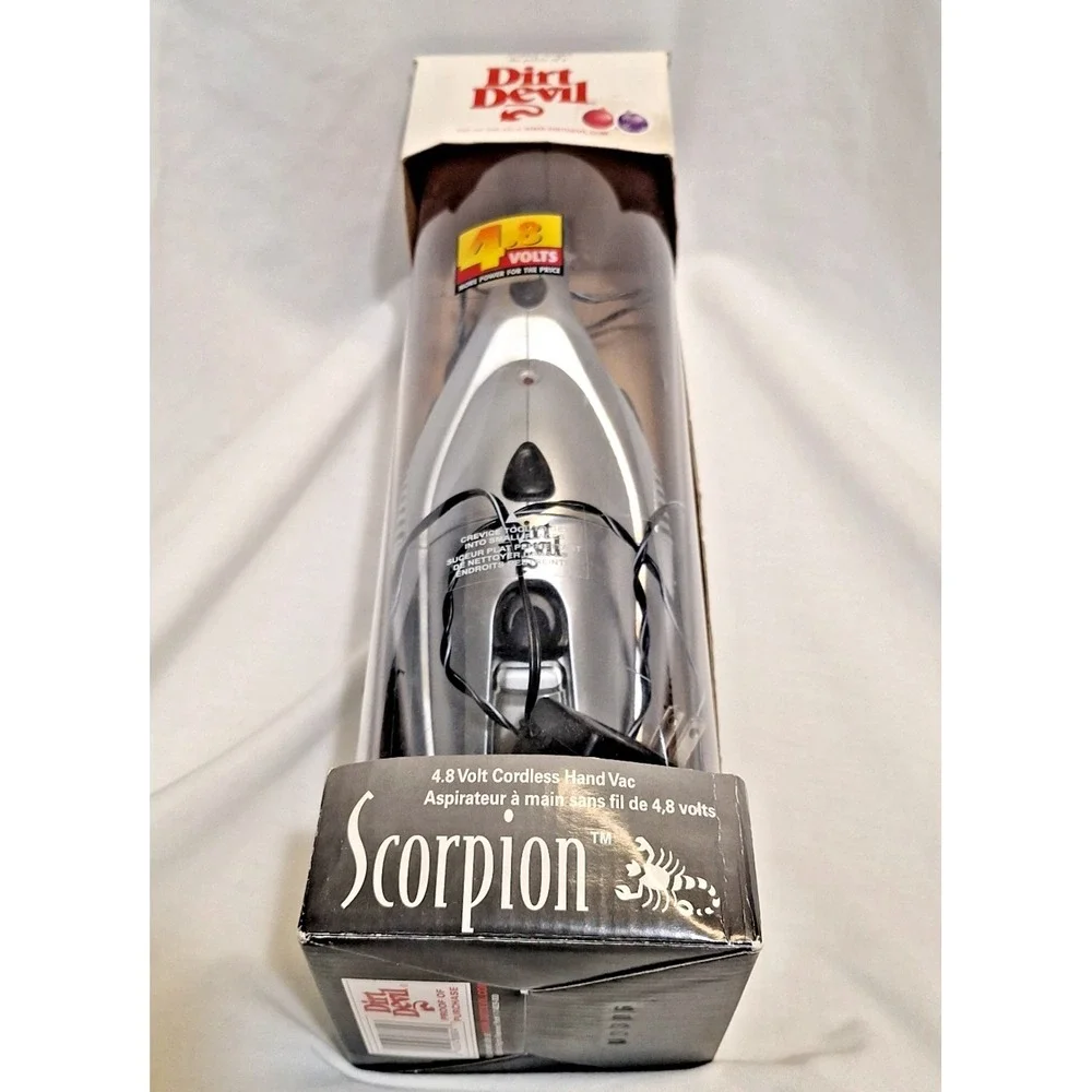 Dirt Devil Scorpion Corded Handheld Vacuum Model NOS 2002